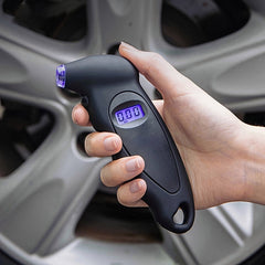 Digital Tire Pressure Gauge For Cars Trucks With Backlit LCD and Anti-Skid Grip