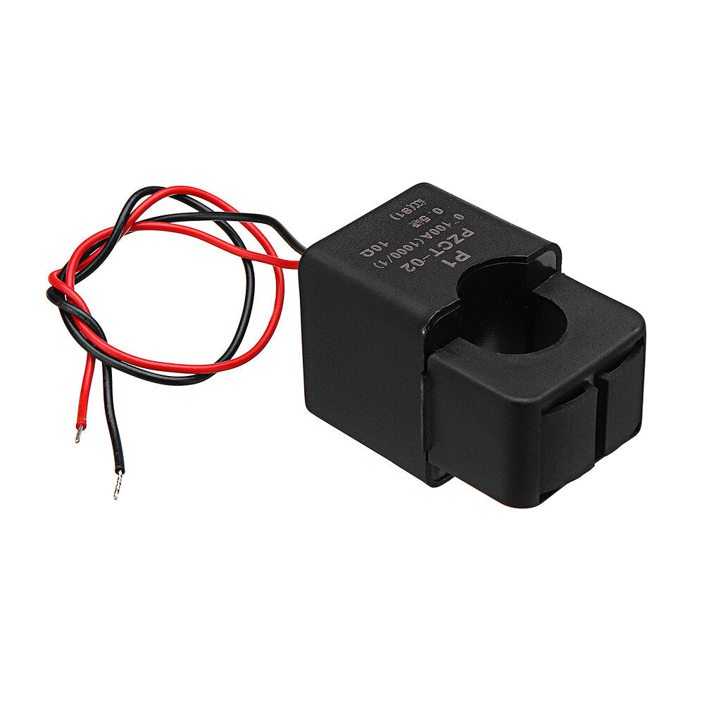 Open and Close CT 100A AC Digital Display Power Monitor Meter Voltmeter Ammeter Frequency