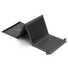 21W Solar Panel Mini Foldable Waterproof Sun Power USB QC 3.0 Charger for Hiking Camping Mobile Phones