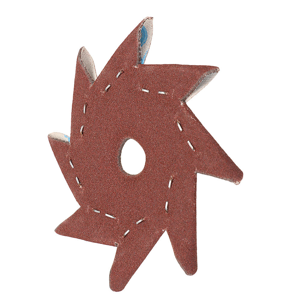 50Pcs 180 Grit Octagonal Abrasive Sandpaper Double Layer Sanding Buffing Tool