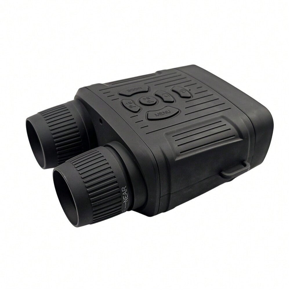 Adjustable Dual Camera 2.7K Video Recorder, 8MP, 10X Digital Zoom, Rechargeable Battery, 3" TFT LCD, Micro SD Support