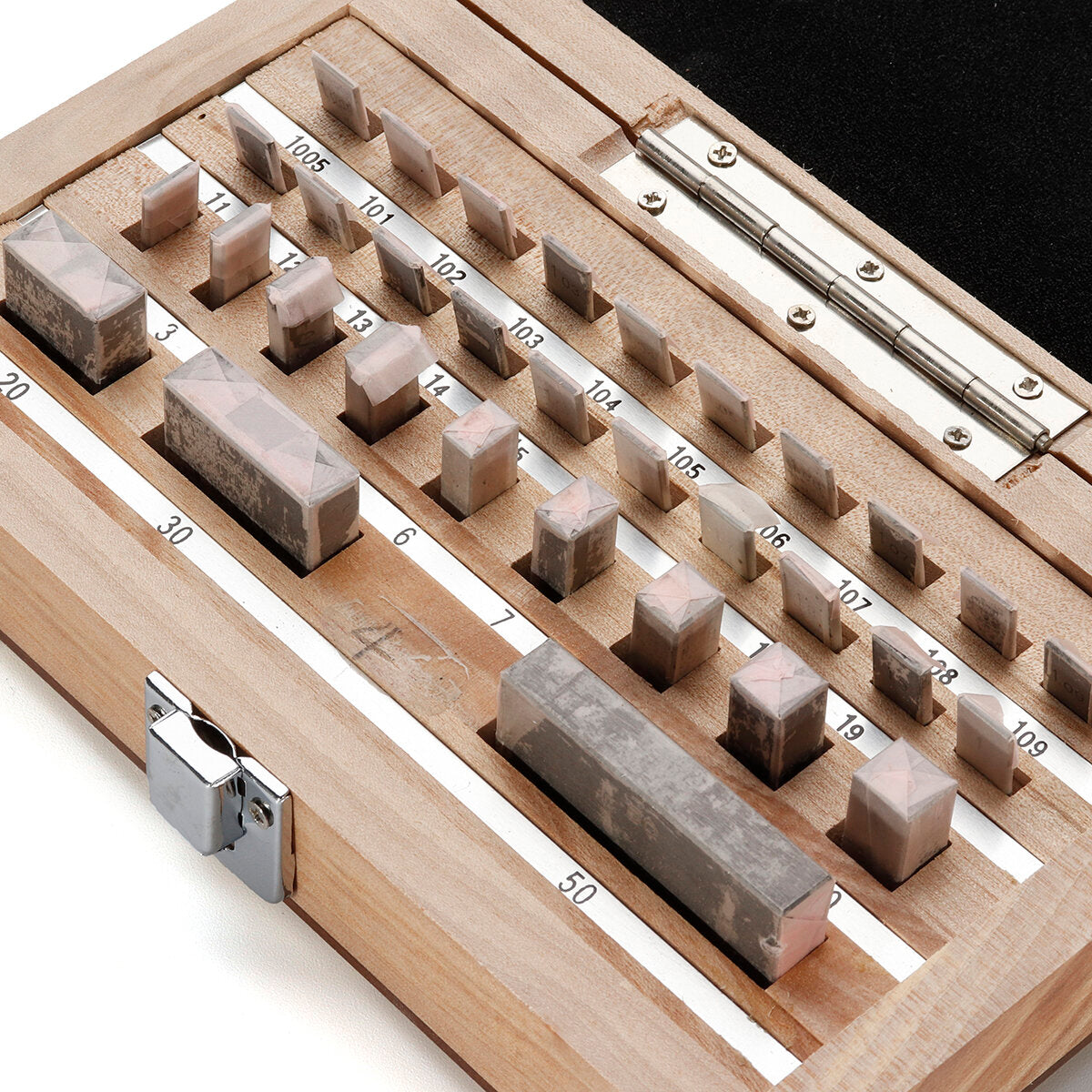 32-Piece Heat Treated Steel Block Set - Ultra Strong, High Precision, Durable, Rust-Resistant, Various Sizes