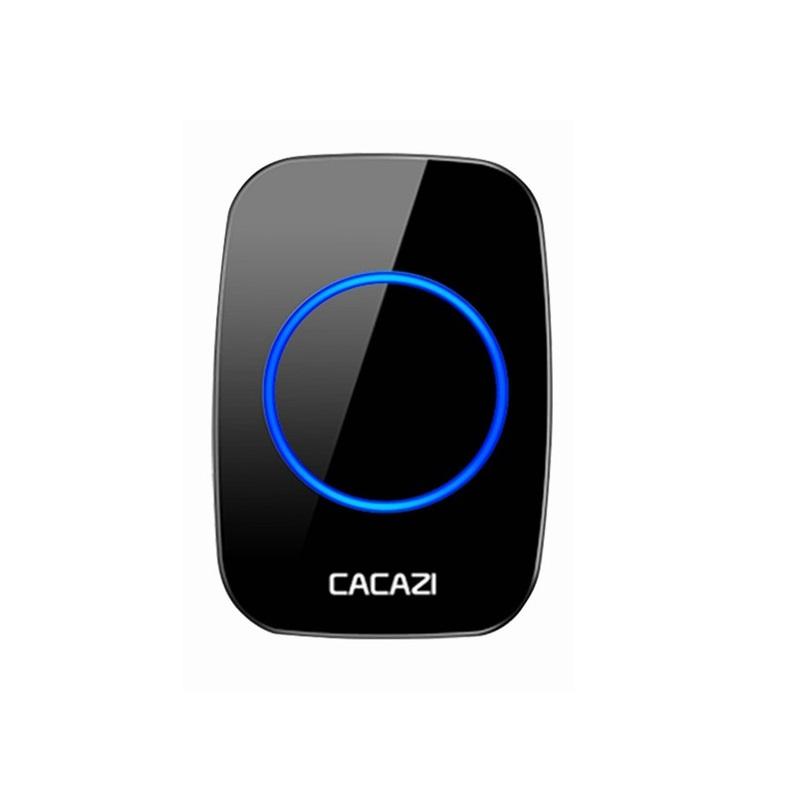 Smart Home Wireless Pager Doorbell Old Man Emergency Alarm 80m Remote Call Bell 1 Button 1 Pager 1 Receiver