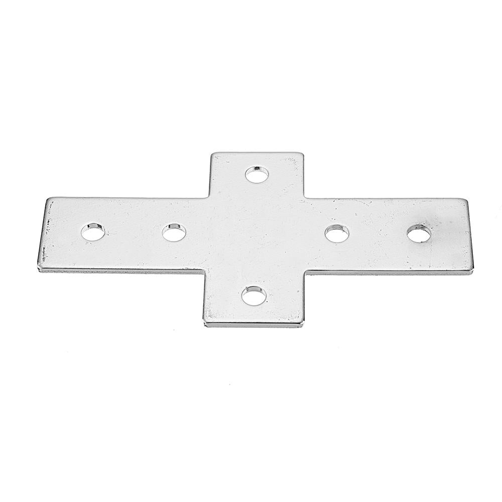 2020/3030/4040 Industrial Aluminum Extrusions Cross Connector Carbon Steel Nickel Plating
