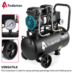 1200H-24 air compressor, oil-free, quiet, low-frequency 230V, 50HZ, 24L, 150W, custom model, high efficiency and low noise