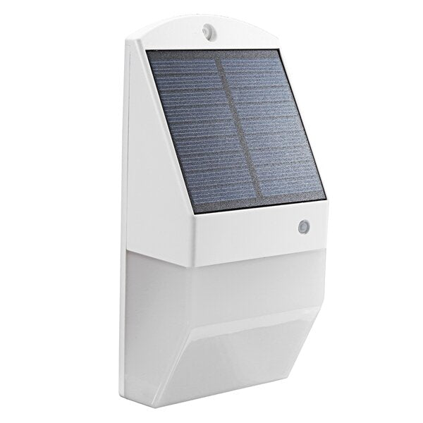 6W Solar Powered 40 LED 6 Modes PIR Motion Sensor Remote Control Dimmable Wall Light Waterproof