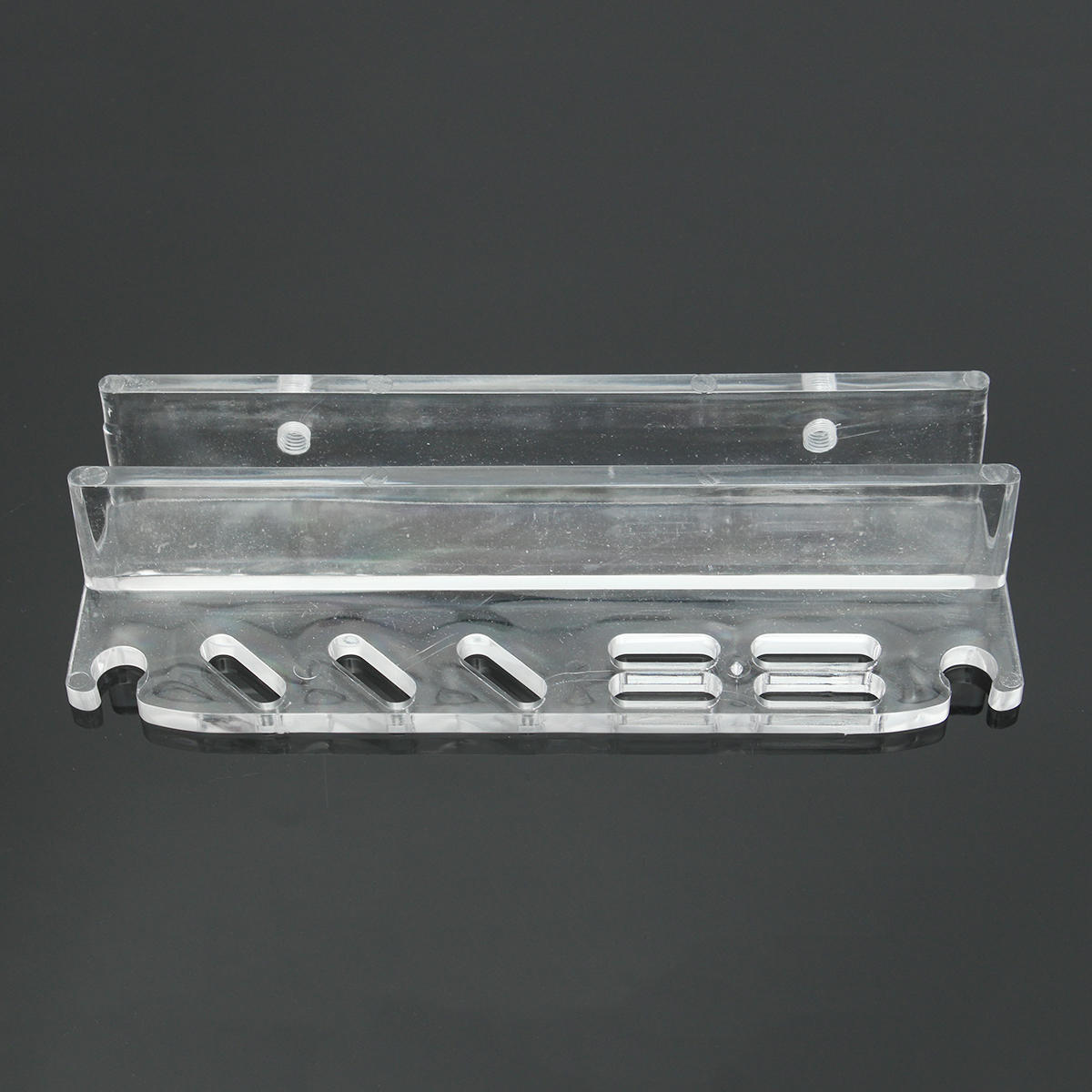 Acrylic Aquarium Fish Tank Aquatic Water Plants Pruning Tools Holder Rack For Tweezers Scissors