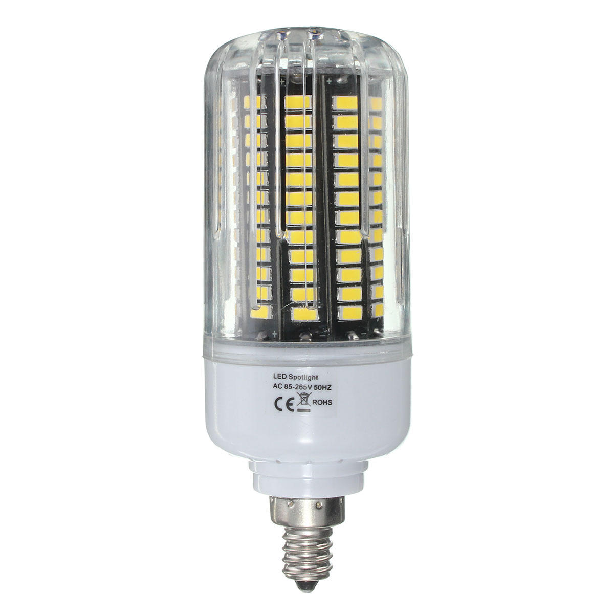 18W 100 SMD 5736 LED Pure White Warm White Natural White Corn Bulb AC85-265V