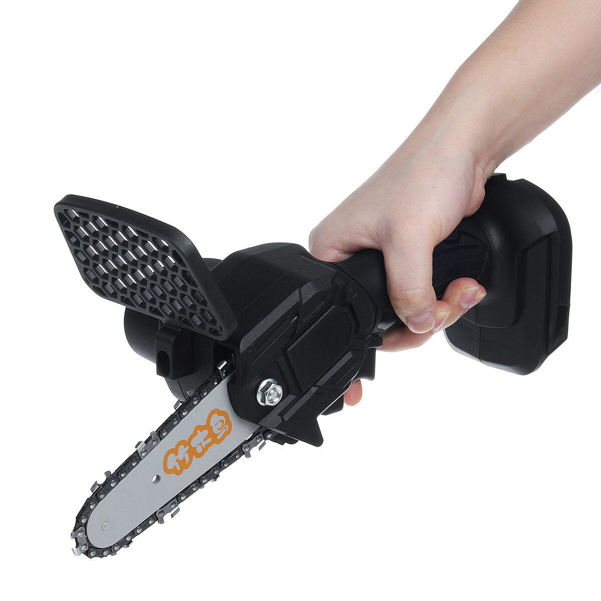 5m/s 4In One-hand Chain Saw Rechargable Electric Chainsaw Wood Work Cutter