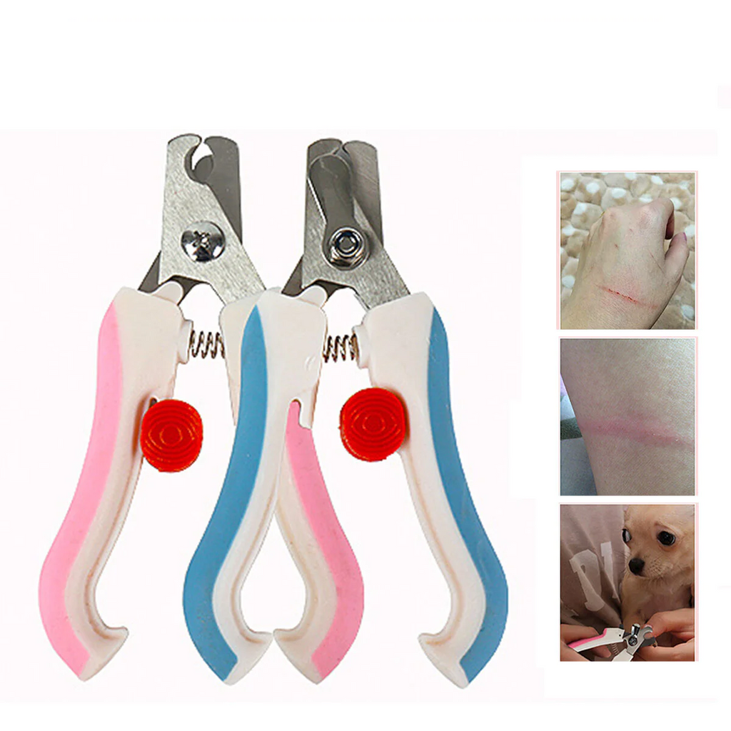 Pet Dog Cat Claw Nail File Scissors Toe Clipper Cutter Trimmer Stainless Steel Cutter Tool
