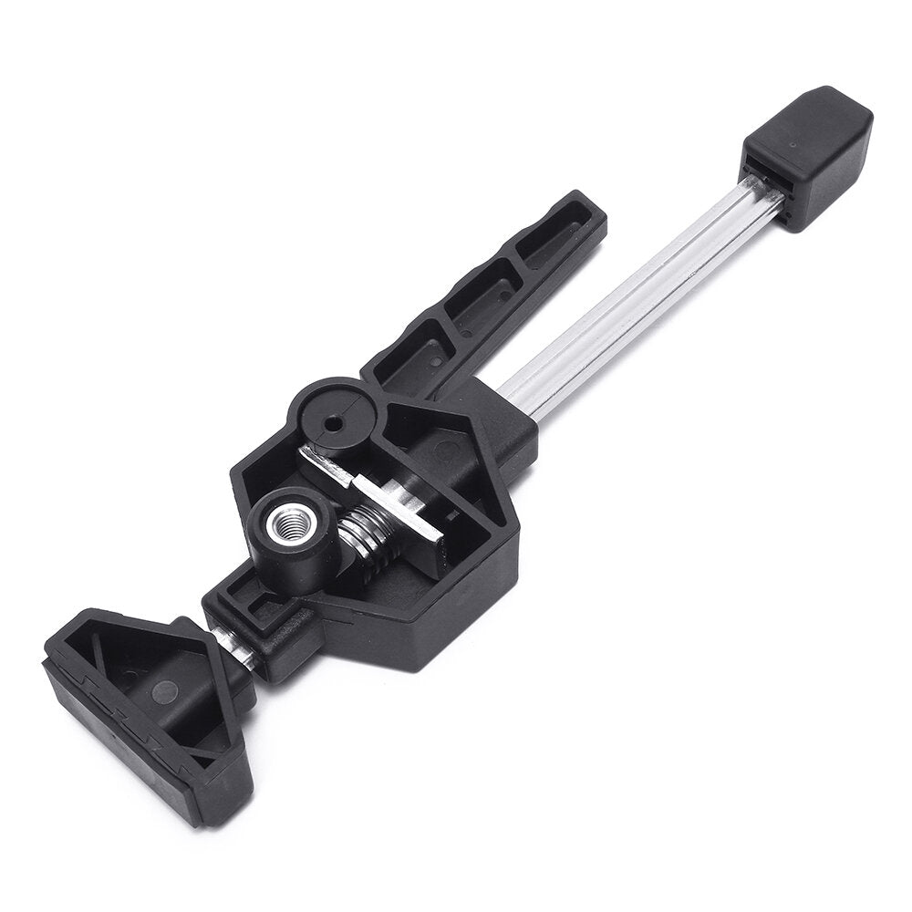 Durable Black Plastic Woodworking Clamps - Adjustable 20mm Fit, 260mm Length, Ideal for DIY Projects (2 or 4 Pack)