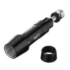Sleeve Black 0.335 Caliber Golf Sleeve Club Cover Connector Adapter with Rubber Sleeve