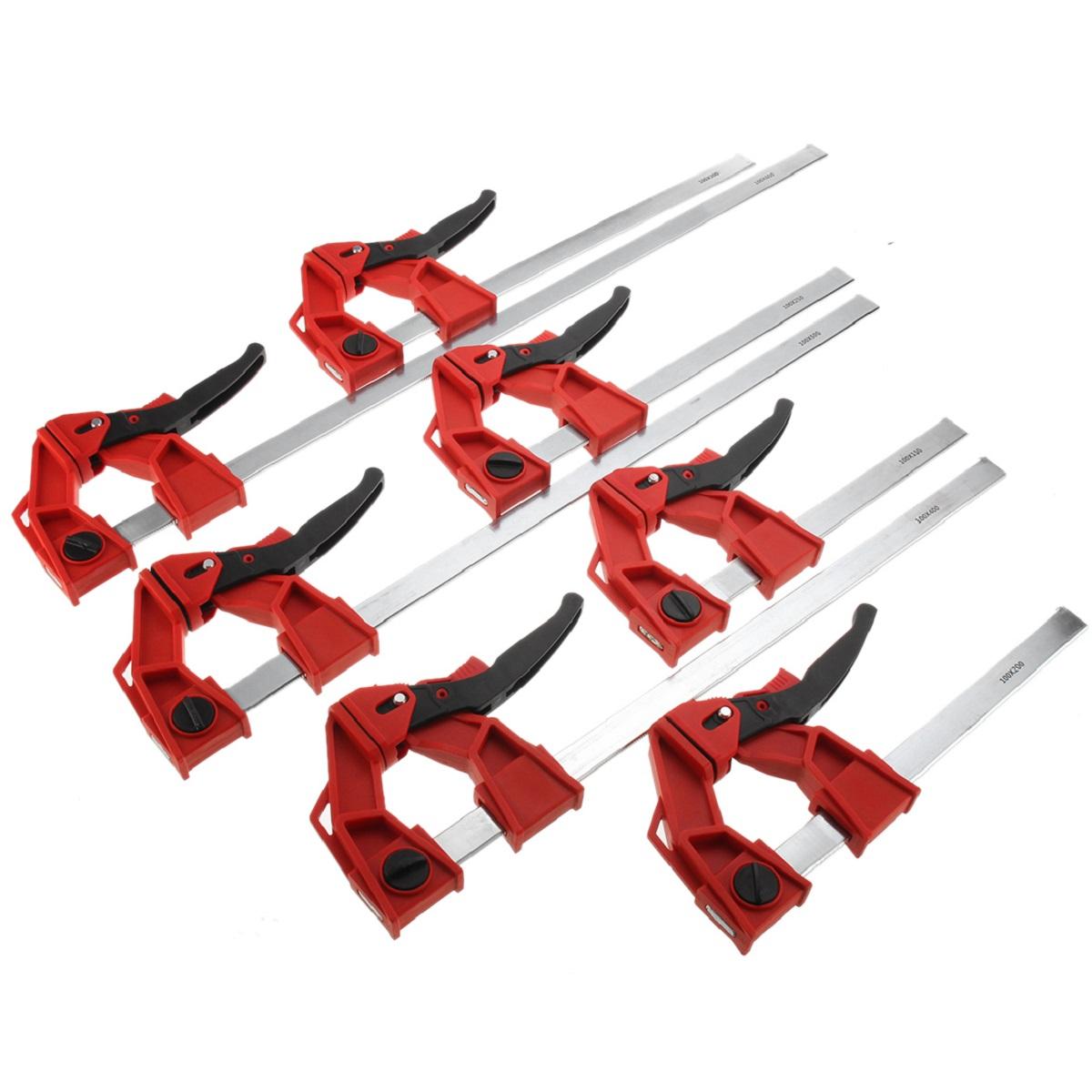 150-600mm Length Clamping Wood F Clamp 100mm Width Woodworking Fast Clamp