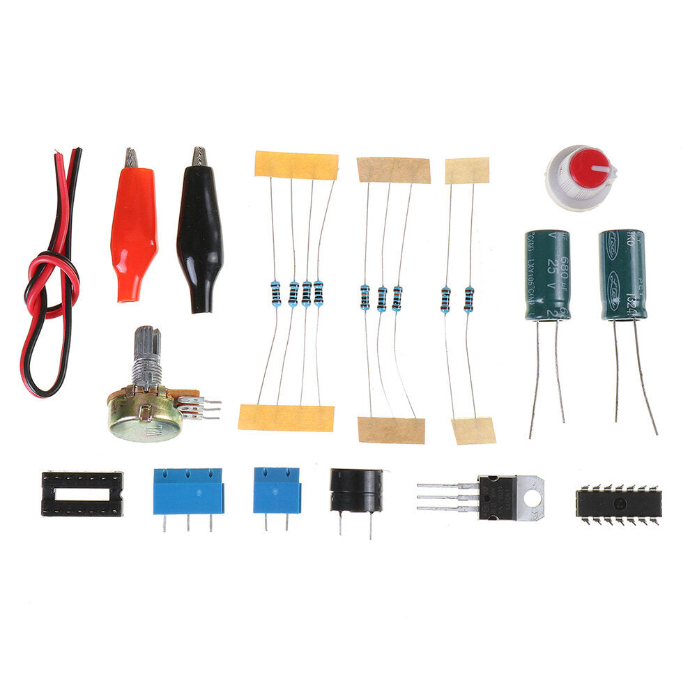LM317 Adjustable Regulated Power Supply Board Kit DIY Production Power Supply Training Kit