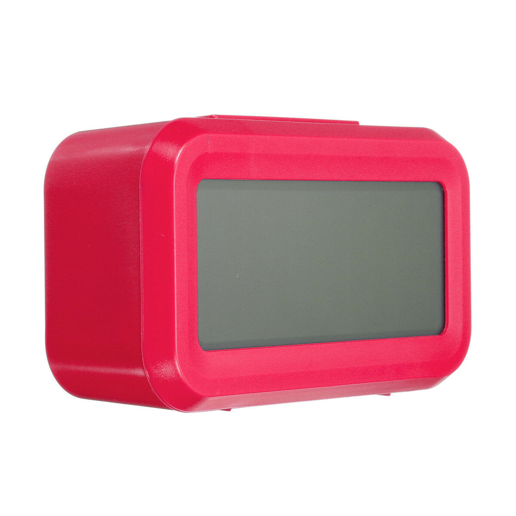 LCD Digital Alarm Clock 4.5"/3.2" Large Display Night Light with Calendar Thermometer Electronic Alarm Clock