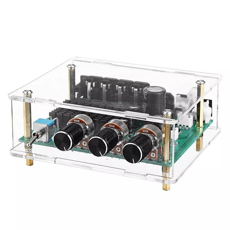 Digital Power Amplifier Board 2*80W High-power Two-channel Audio Amplifier Module