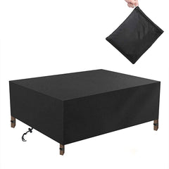280*180*90cm Garden Furniture Covers Waterproof Anti-UV 600D Oxford Fabric Rectangular Windproof Protector