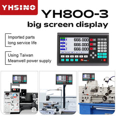 Optical Linear Scale Set High Precision 3 Axis Durable Imported Parts Suitable for Different Measurement with Optional Length Professional Digital Display+ Scale