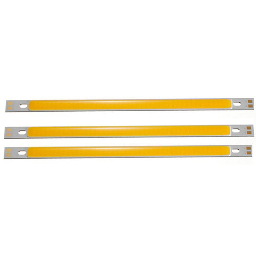 3pcs Warm White High Power 10W COB LED Chip Light DC12-14V for DIY 200x10MM Lamp