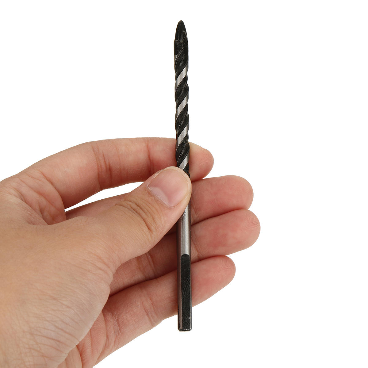 3/4/5/6/8/10/12mm Triangle Twist Drill Bit Concrete Glass Ceramic Tile Marble Drill Bit Pack7