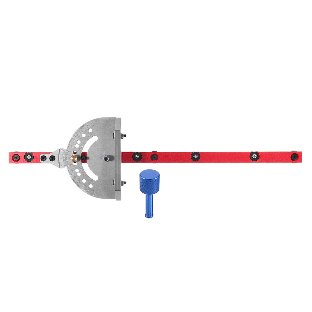 Aluminum Alloy Miter Gauge for Table Saws - Options: Gauge Only, 600mm Fence & Stop, 800mm Fence & Stop
