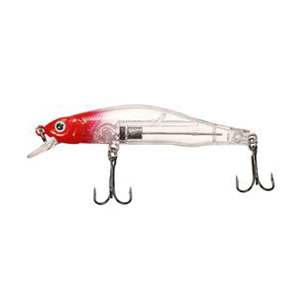 1pc 80mm/3.15" 8.5g Magnet Minnow Fishing Lure Artificial Hard Bait Hook 3D Eyes Sea Fishing