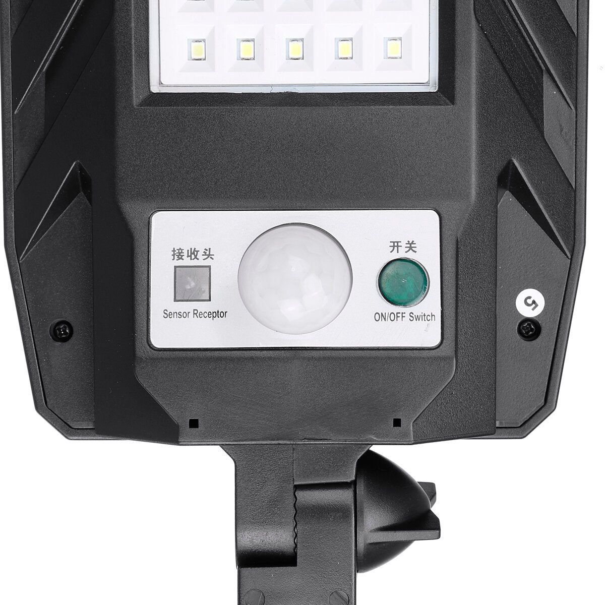 60LED/120COB/180COB Solar Motion Sensor Wall Light Lamp with Remote Control Waterproof Wall Lamp for Garden Courtyard Outdoor