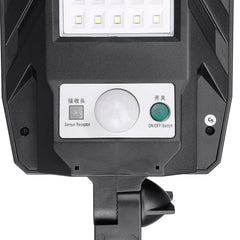 60LED/120COB/180COB Solar Motion Sensor Wall Light Lamp with Remote Control Waterproof Wall Lamp for Garden Courtyard Outdoor