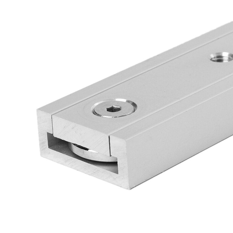 Aluminium Alloy Miter Bar for Table Saw - 450mm Adjustable Runner, Silver, Durable, Universal Mounting Holes