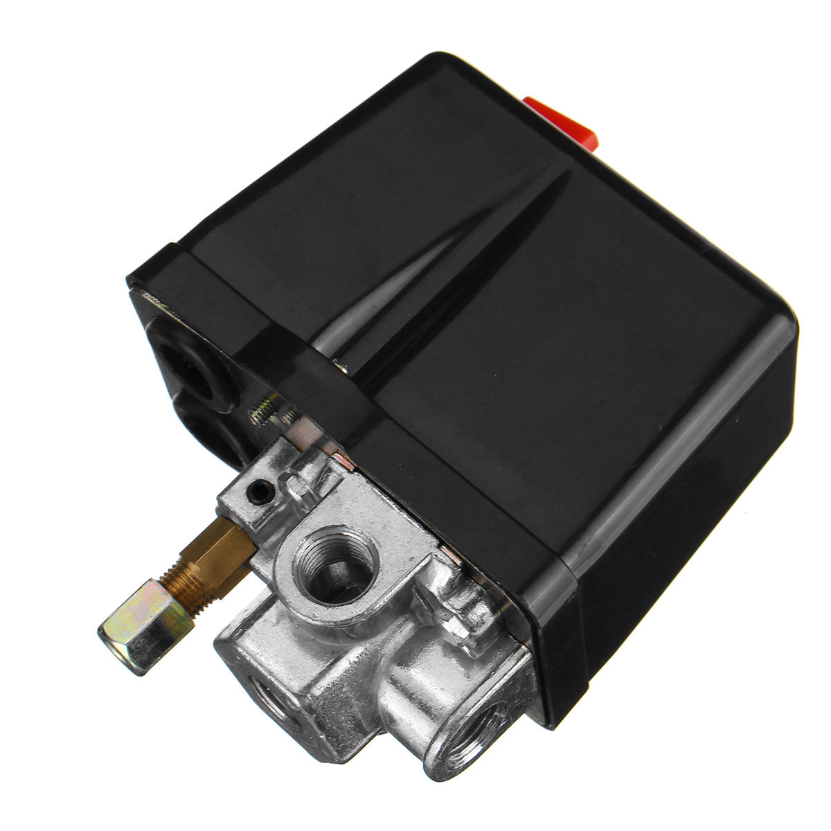 380V 0.8MPA Air Compressor Pressure Switch Control Valve Manifold Regulator Gauges