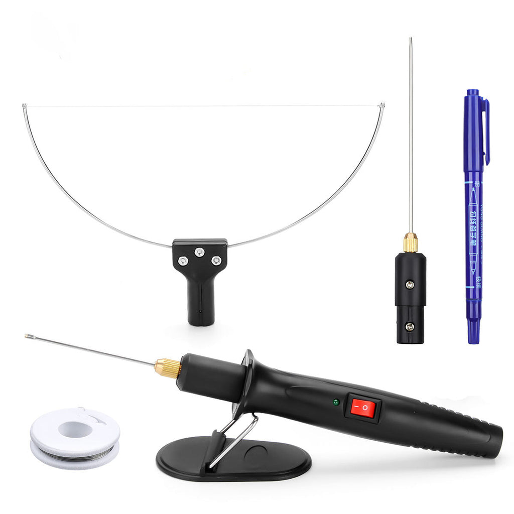 3-in-1 Foam Cutter Cutter with Indicator Light Electric Cutting Machine Pen Tools Kit