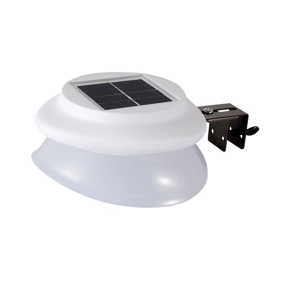 Solar Powered 9 LED Fence Light Outdoor Garden Wall Lobby Pathway Lamp Waterproof