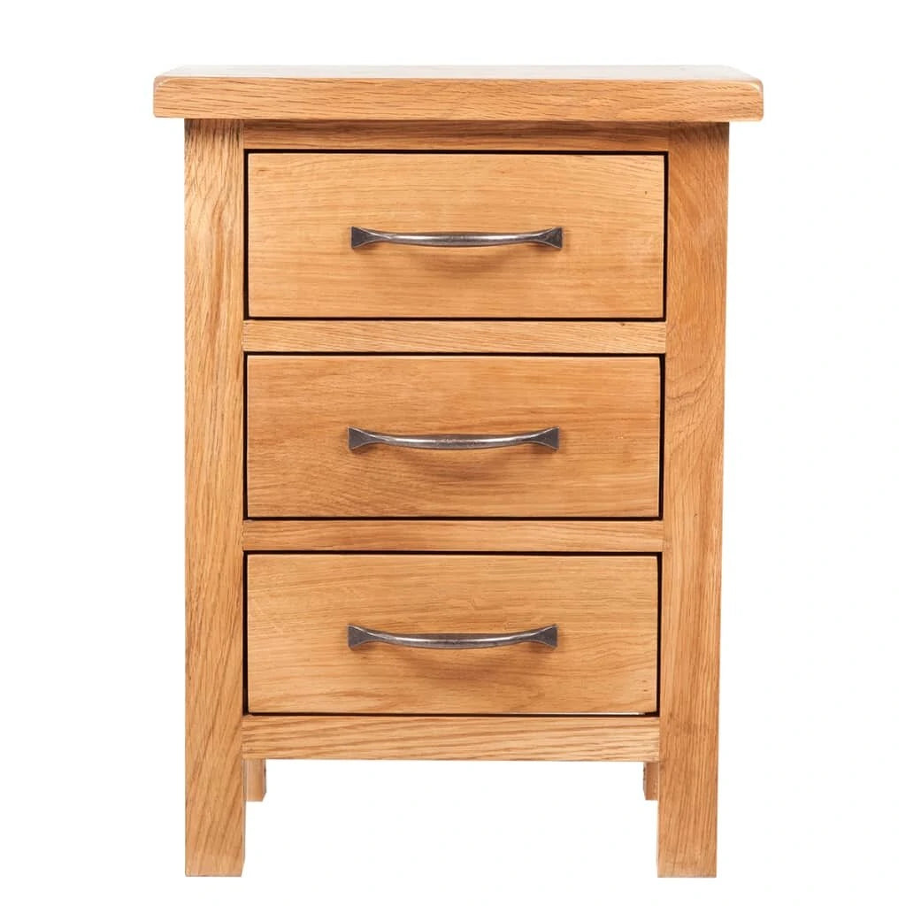 Nightstands 2 pcs 15.8"x11.8"x21.3" Solid Oak Wood