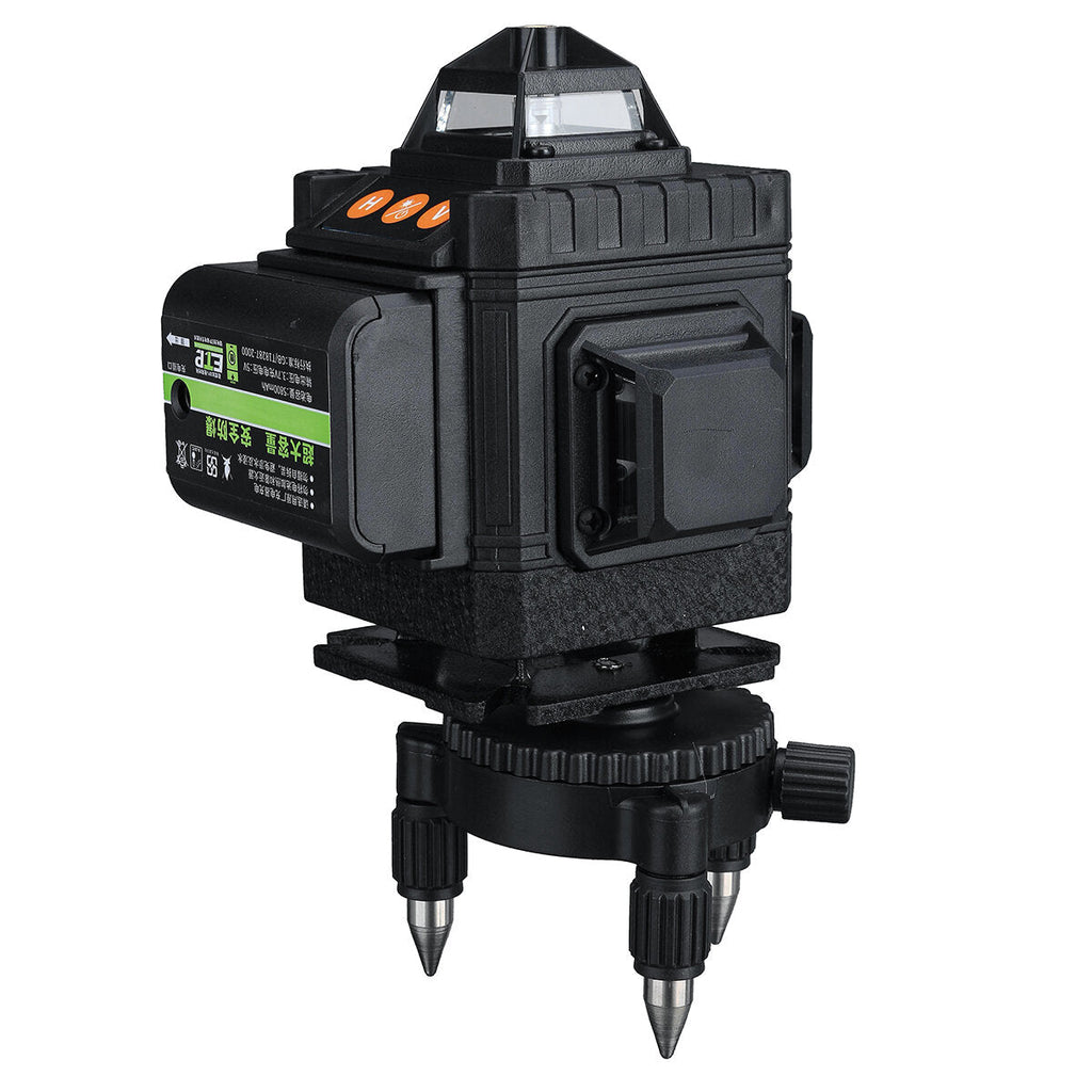 8/12/16 Line 360 Horizontal Vertical Cross Green Light Laser Level Self-Leveling Measure Laser Beam Remote Control