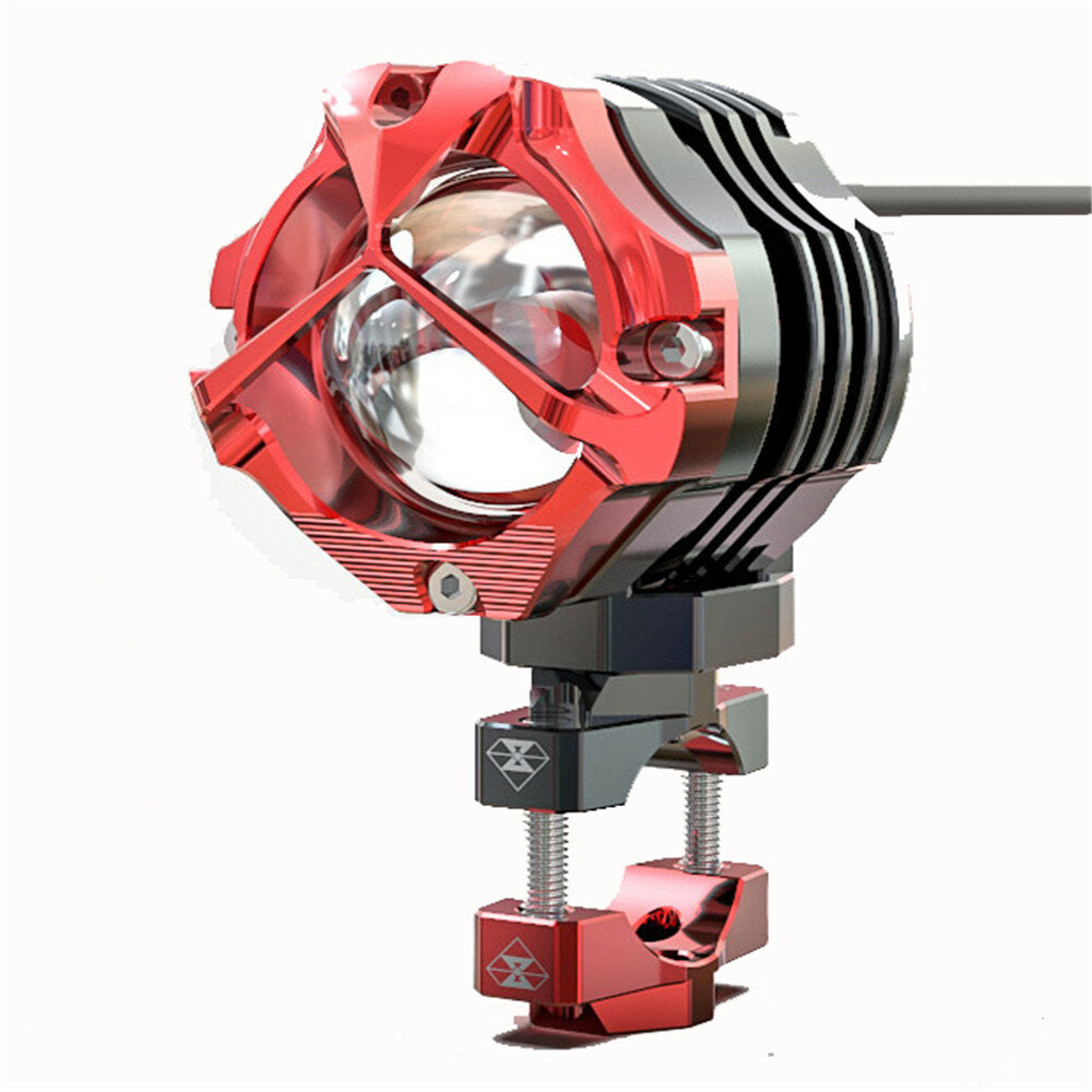 Spirit Beast LED 10W 9-70V 6000K 860LM SuperBright Light Motorcycle Anti-shock Headlights Spotlights