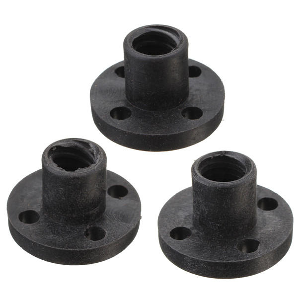 T8 2mm/4mm/8mm Lead Nylon Nut for T8 Lead Screw CNC Parts