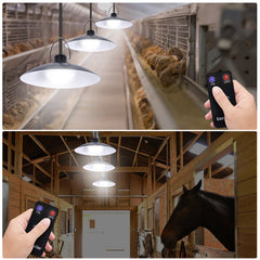 1/2/3/4 Head LED Solar Pendant Light IP65 Waterproof Outdoor Indoor Remote Control Solar Lamp for Garden Porch