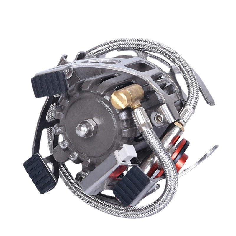 High Power Gas Stove Outdoor Foldable Cooking Kit Camping Food Cooker Portable Lightweight Camp Stove