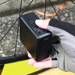150PSI Portable Bike Pump - 70W 2400mAh USB Rechargeable, Digital Display, for Bicycle/Car/Basketball/Boat