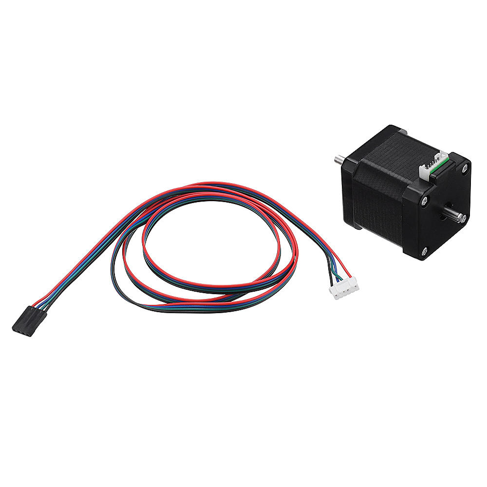 42mm Stepper Motor Dual Shaft 12V 42BYGH47-1704B for CNC Engraving Machine