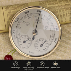 Wall Mounted Barometer For Weather Monitoring Research Sailing Gardening Indoor