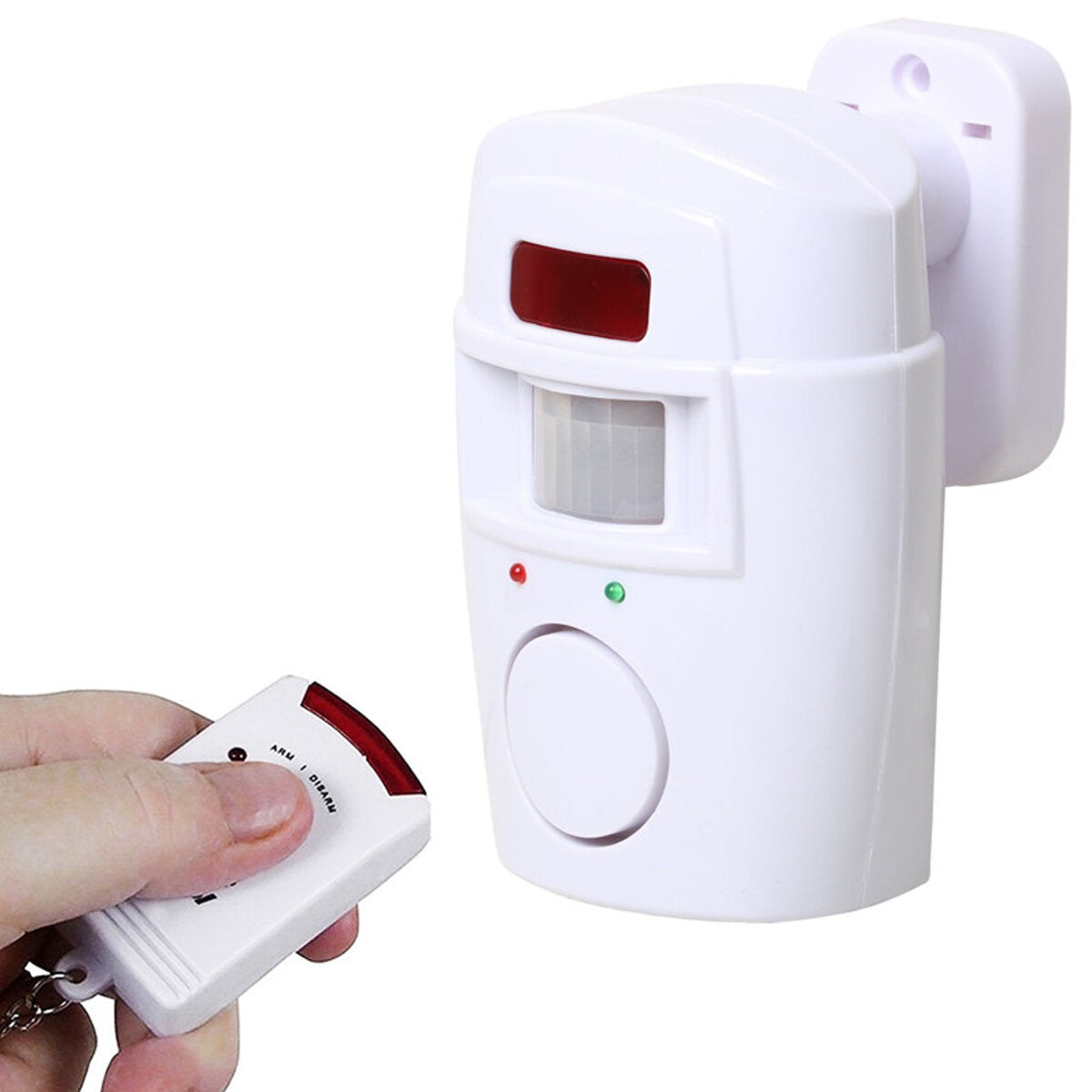 Wireless Remote Controlled Mini Alarm with IR Infrared Motion Sensor