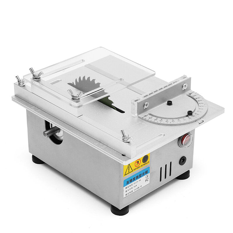 Mini Table Saws Wood Working Bench Lathe Electric Polisher Grinder DIY Model Cutting Saw
