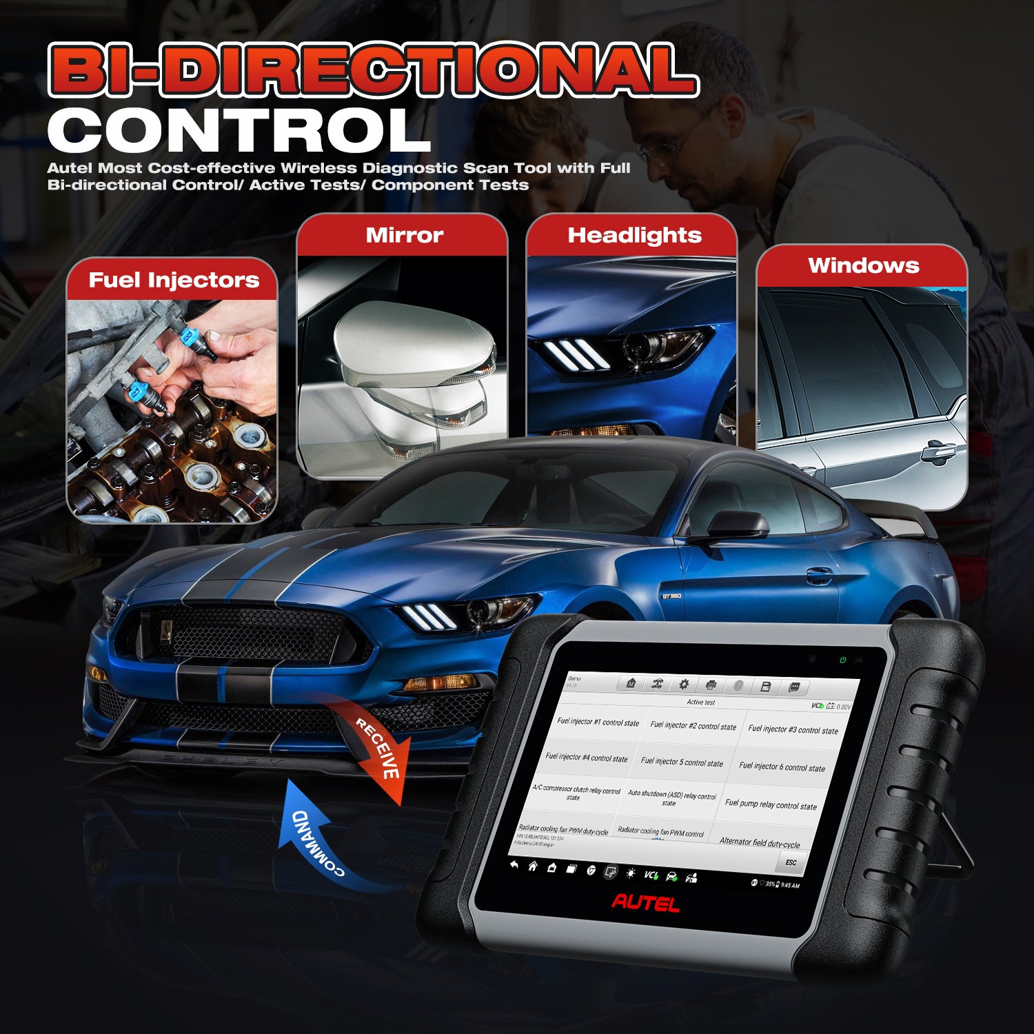 Auto Diagnostic All System Scanner Upgrade of DS808 Same Function as MS906