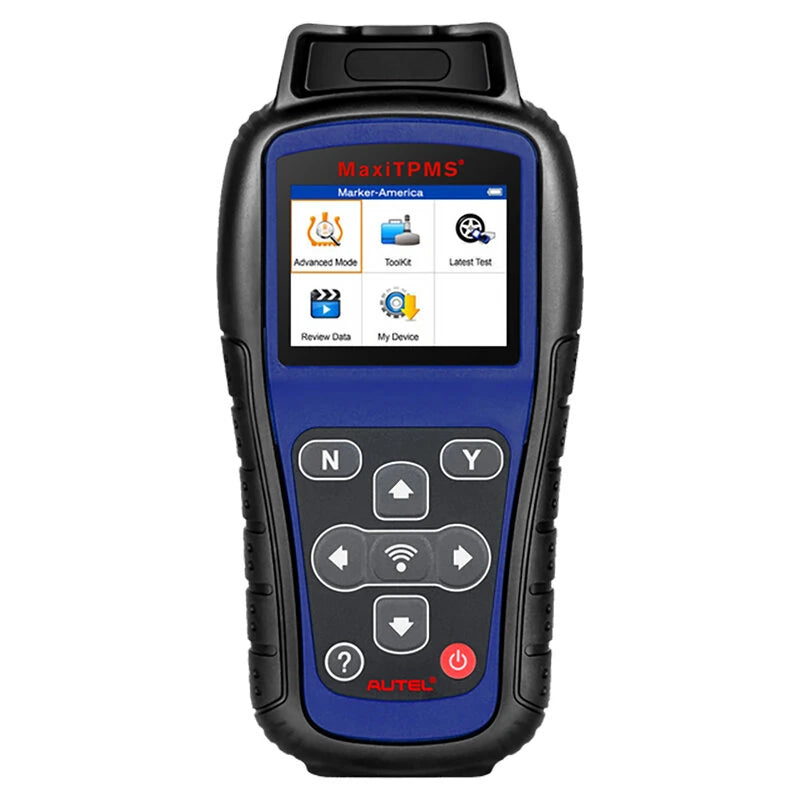 TPMS Diagnostic Scanner Tool LCD Display 2400mAh Lithium-polymer Battery Tire Type Pressure Selection