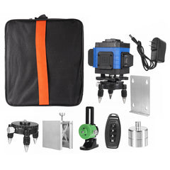 16/12/8 Line 360 Horizontal Vertical Cross 4D Green Light Laser Level Self-Leveling Measure Super Powerful Laser Beam
