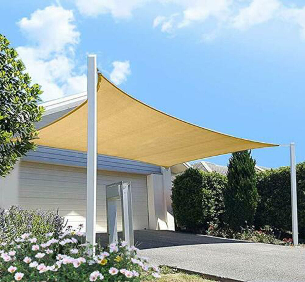 UV Block Top Cover for Outdoor Patio Garden Backyard Awnings for Patio