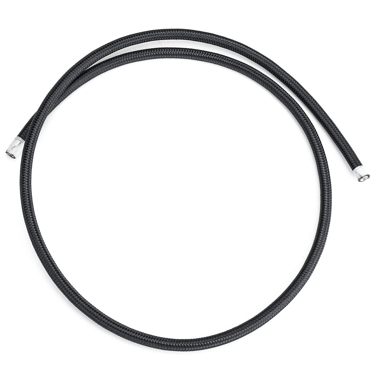 3FT AN3 AN4 AN6 AN8 AN10 Fuel Hose Oil Gas Line Pipe PTFE Nylon Stainless Steel Hose