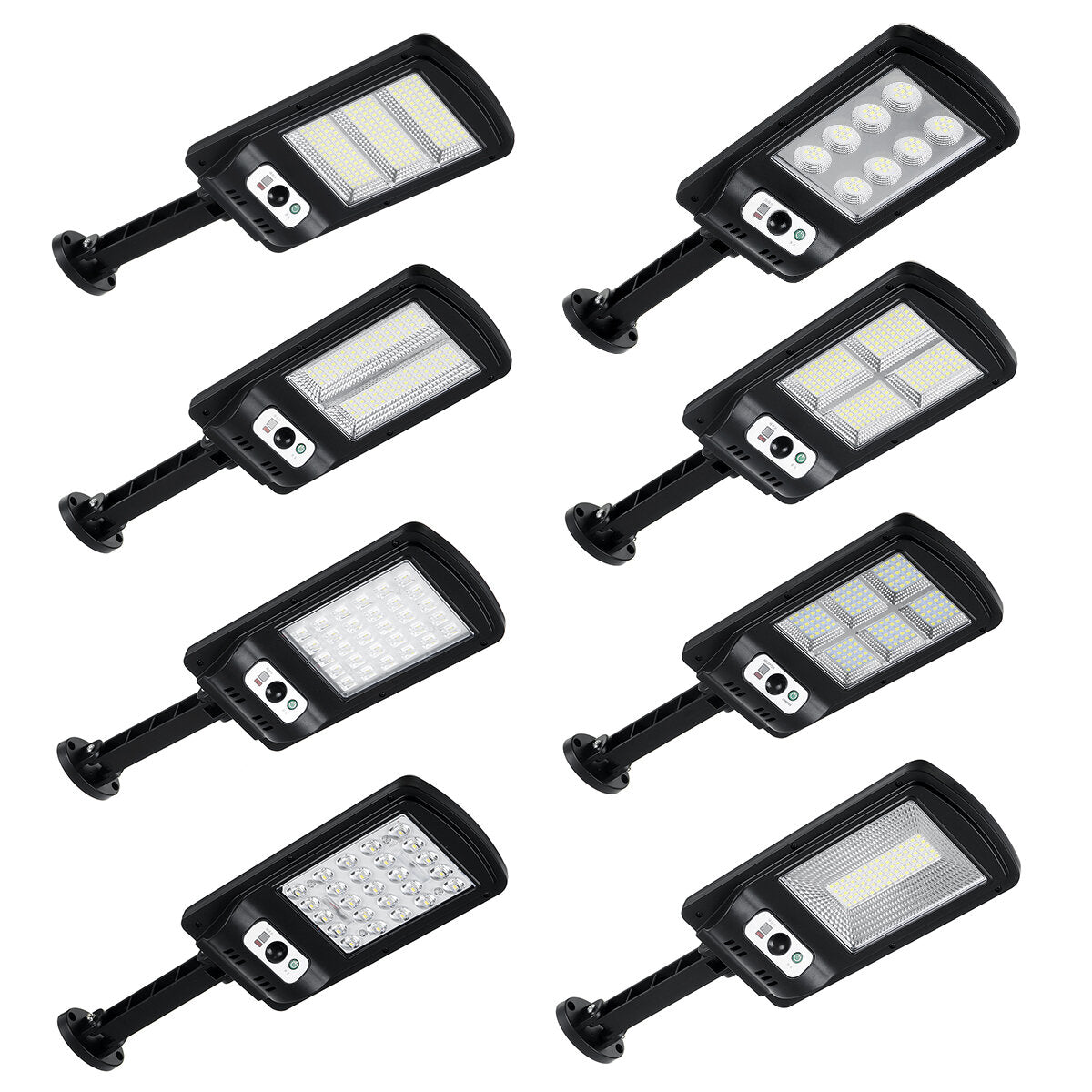 LED Solar Wall Light Garden Security Lamp PIR Motion Sensor IP65 Remote Control