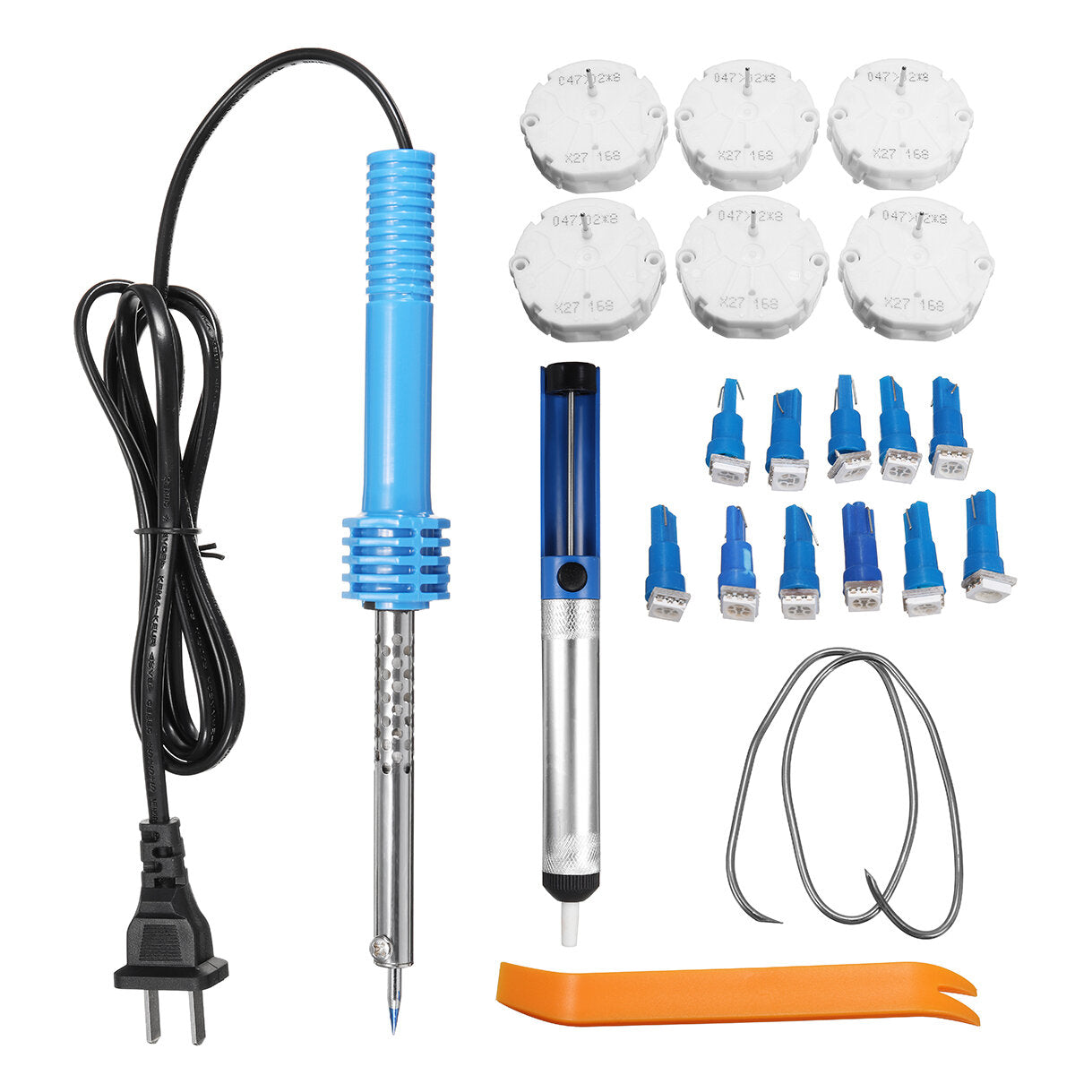 6 X 27 168 Speedometer Cluster Repair Kit GMC Stepper Motor Soldering Accessories with 11 LED Bulds
